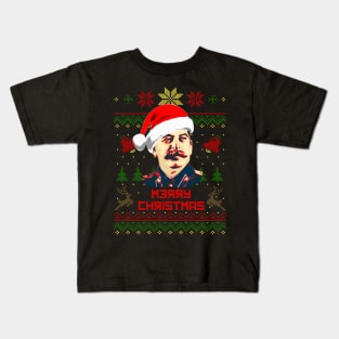 Joseph Stalin Merry Christmas Kids T-Shirt